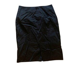 Classic Black Pencil Skirt